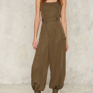 Nasty Gal Collection “Let It Cargo” Jumpsuit